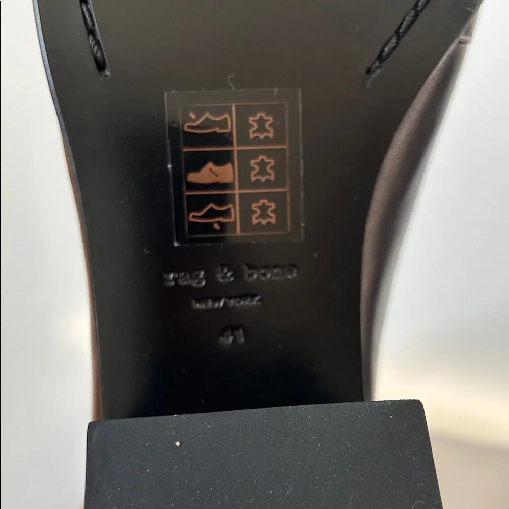 rag & bone Sleek Black Ankle Booties - Picture 4 of 4